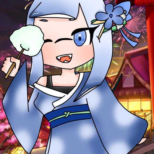 浴衣姿イカちゃん
