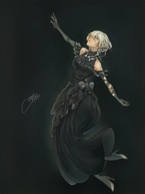 fall into the black