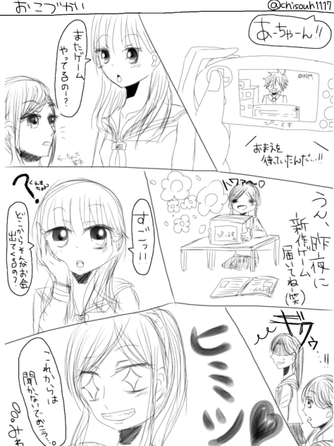 ちょっとした漫画を書いてみた