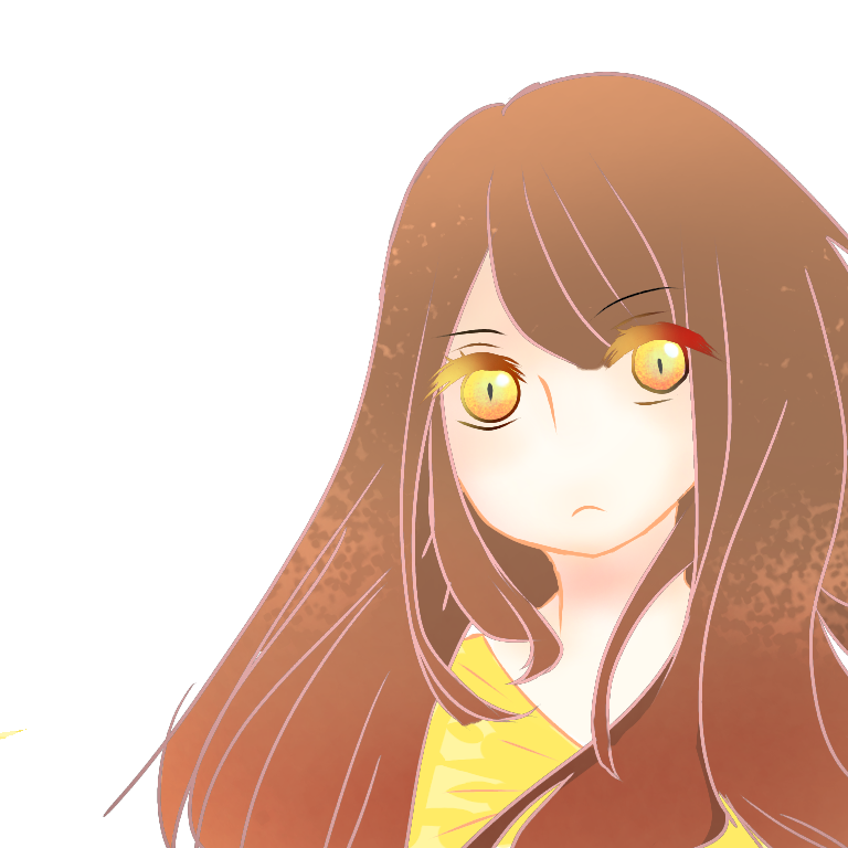 燃える目 Ibispaint