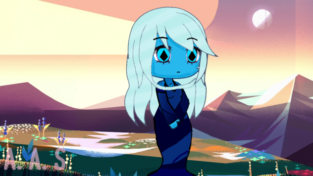 Blue diamond