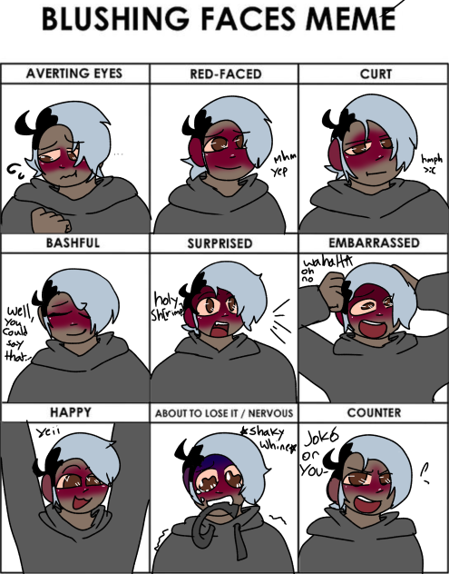 Blushing Faces with Jonah