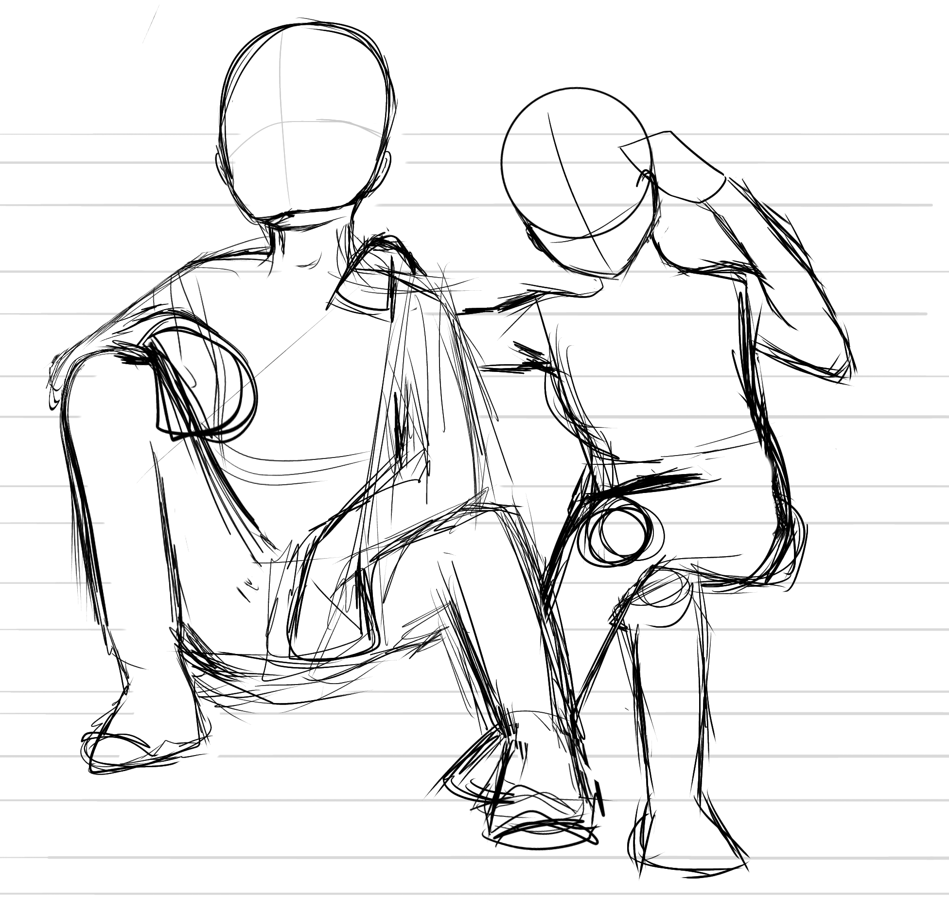 Pose & Anatomy Practice P2 - ibisPaint