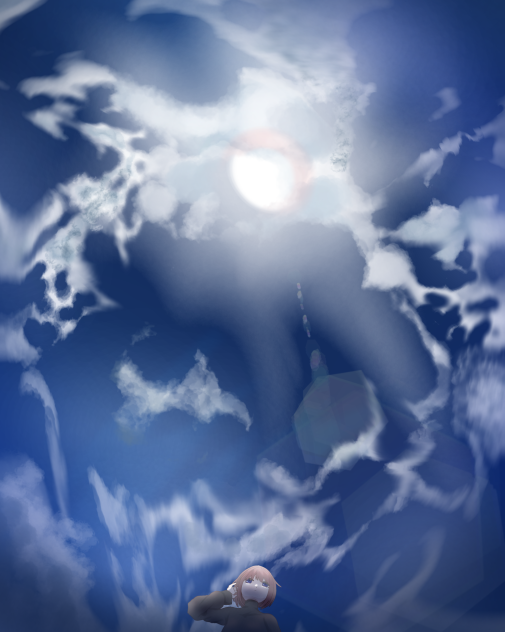空ーー(p_-)