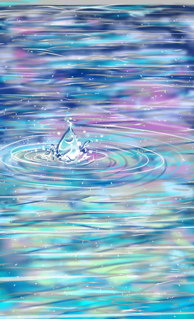rain drop - ibisPaint
