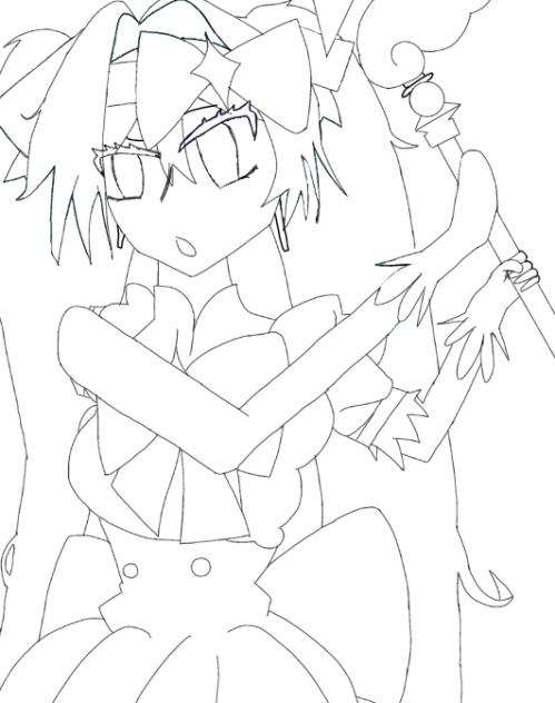 全て捨てて､  線画！