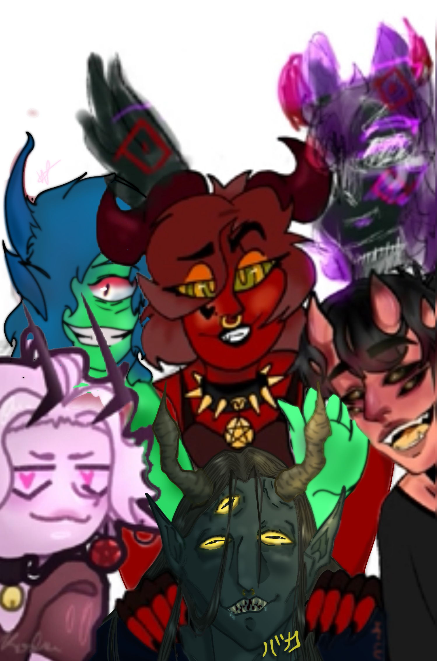 Demon Collabo - ibisPaint