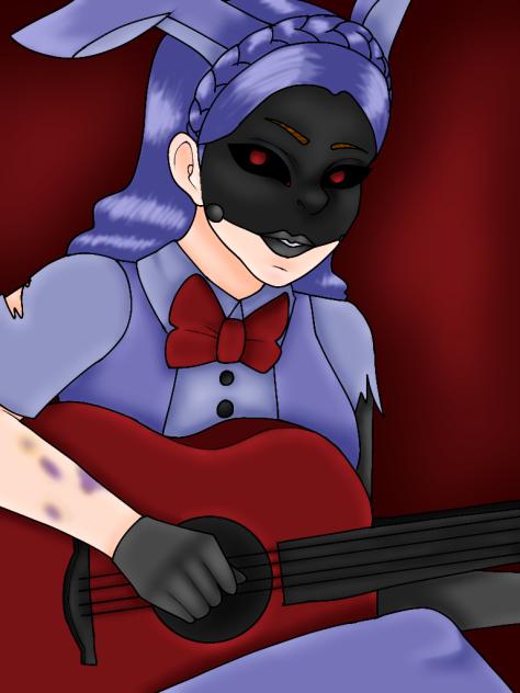 Human Withered Bonnie (Girl)