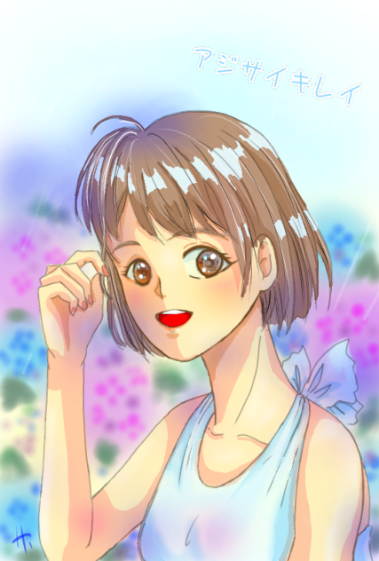 アジサイキレイ