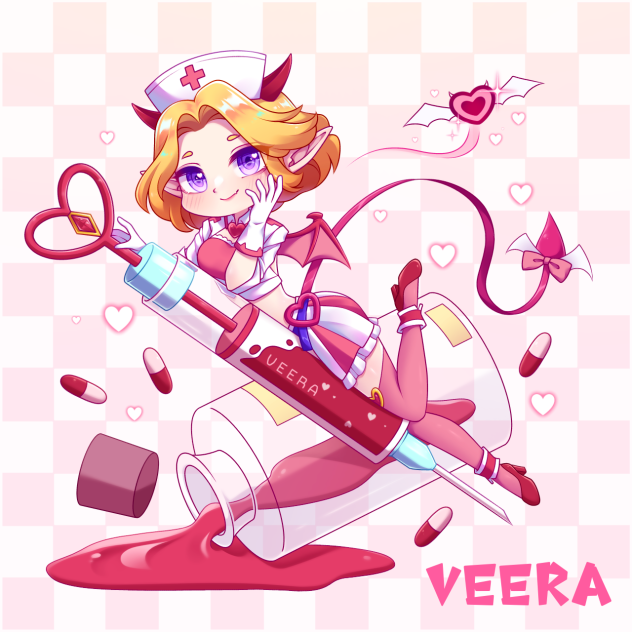 Veera(Nurse)-speedpaint-ibis drawing