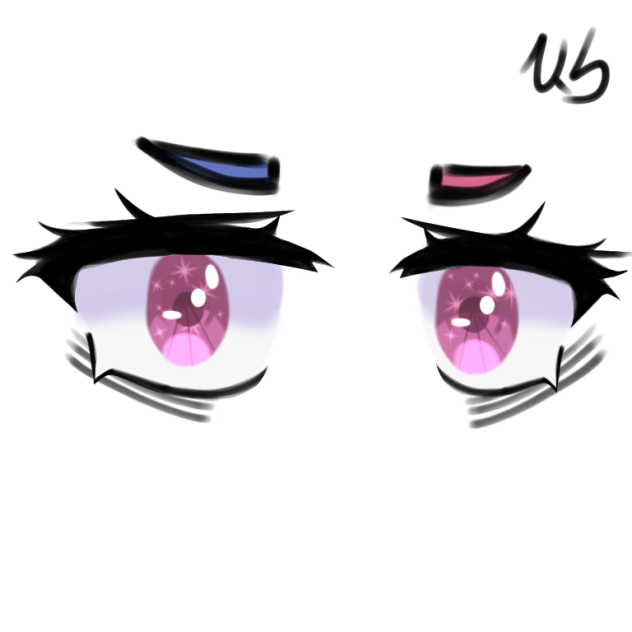 gacha edit Inki Tori's eyes