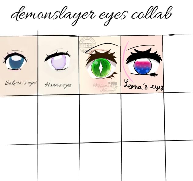 [Extra] demon slayer eyes!!