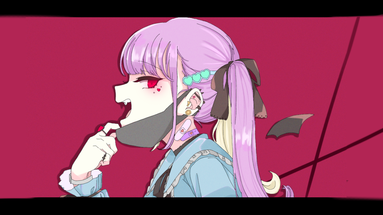 塗り絵 ヴァンパイア - ibisPaint