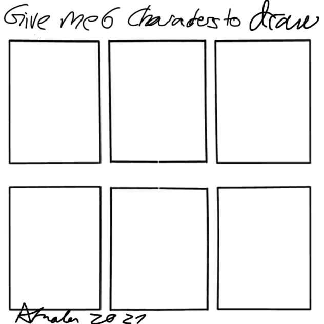 Give characters NOW, fanart