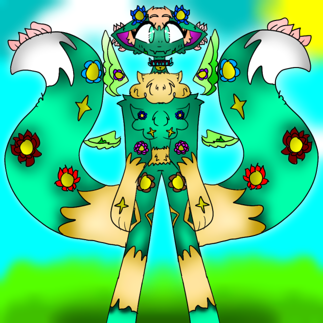 New OC 💚💙