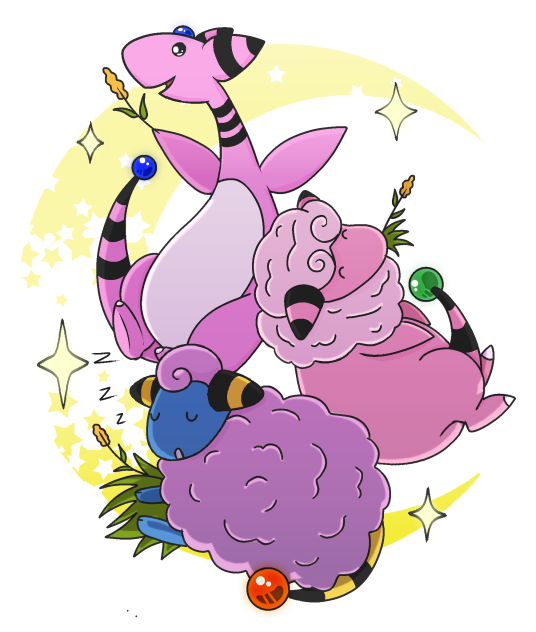 1 sheep 2 sheep 3 sheep(I think)