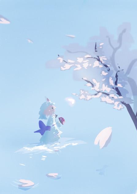 花の下