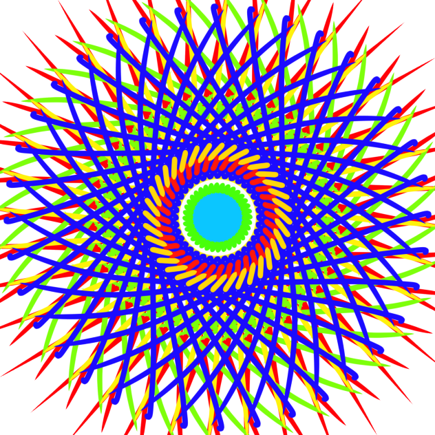 Flashy Graphic Example flashy - ibisPaint