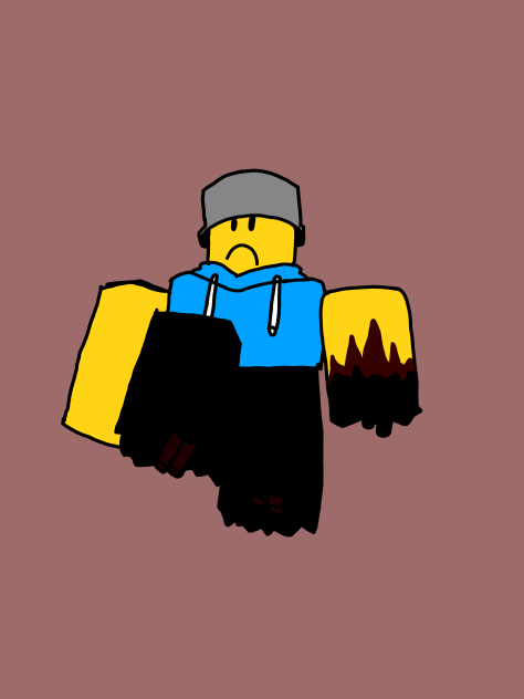 my roblox avatar in pain