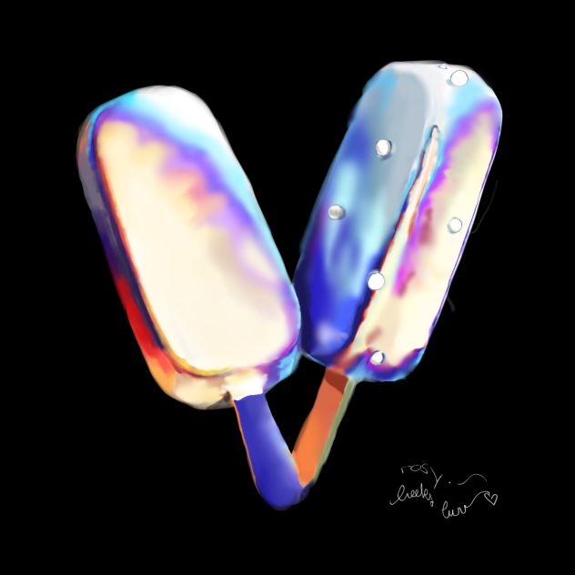 Ice ice baby🧊🔮🍦🌈❄️