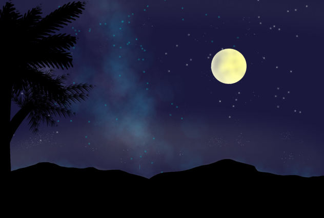 galactic night - ibisPaint
