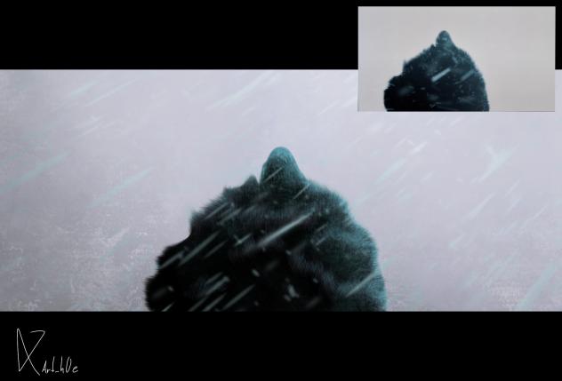 Movie scene redraw