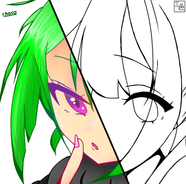 （＾∇＾）　半分こ