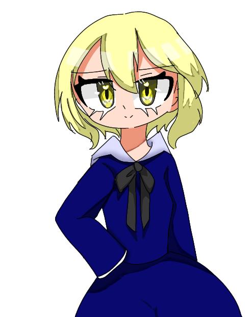 前かいてた漫画の女の子