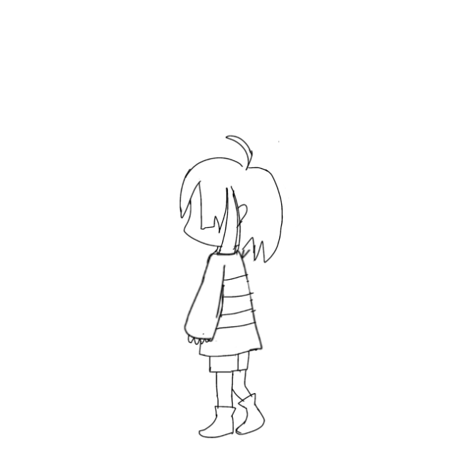 歩くフリスク