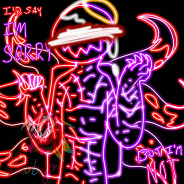 hhhh neon ( fanart @-@ )