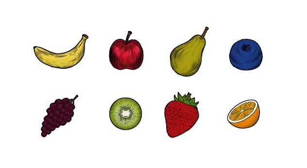 Fruits Stickers