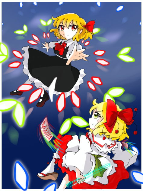 東方紅魔郷 カットシーン 1面ボス