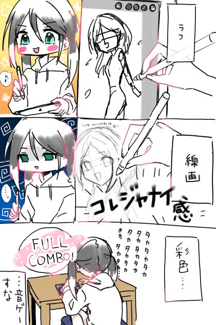 絵描きあるある