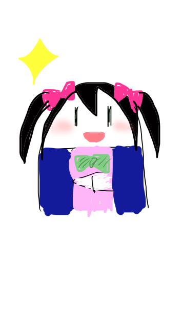 消しゴム型にこにー