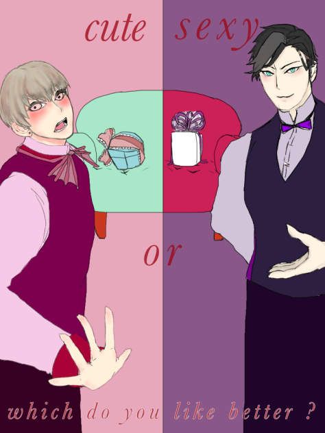 Valentine宣伝ポスター（嘘）