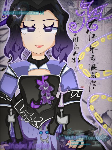 Shinobu in this dress... 💜🦋