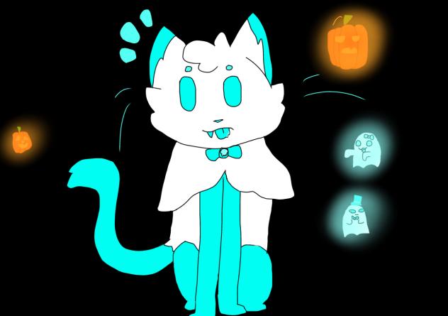 Ghost cat 👻 - ibisPaint