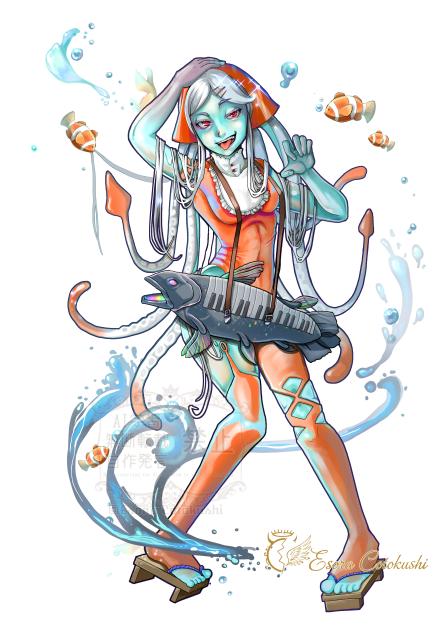 【オリキャラ】ダイオウイカ姫