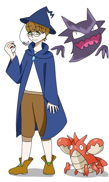 うちの子がポケモンにいたら　蓮くん&ゴースト、ヘイガニ