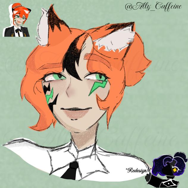 Finally redesigned Allainne~