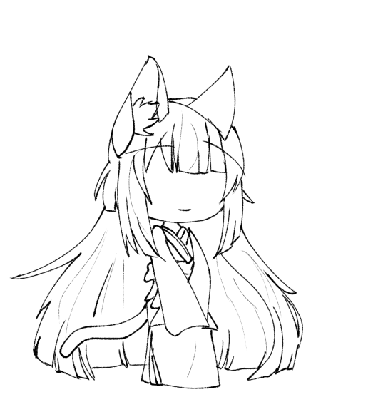 Gacha Lineart ibisPaint