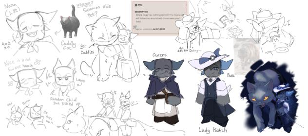 Lady Katth - Concept art
