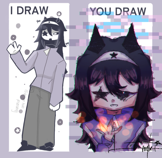 i draw you draw with BANANA 🍌