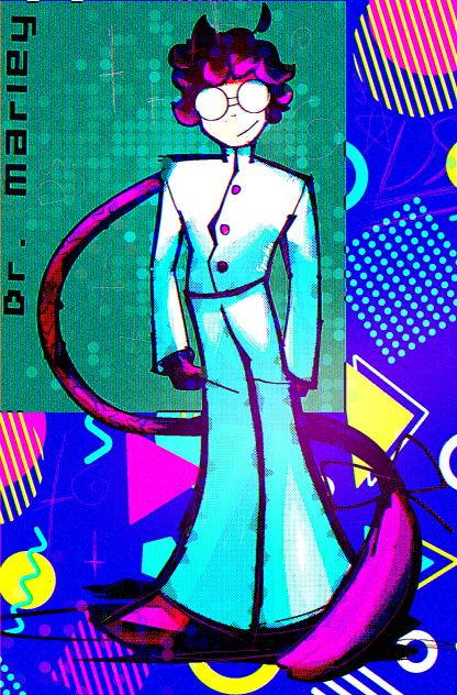 my OC dr Marley!🪱