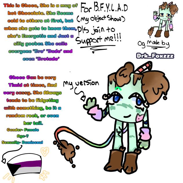 Char for my object show B.F.Y.L.A.D