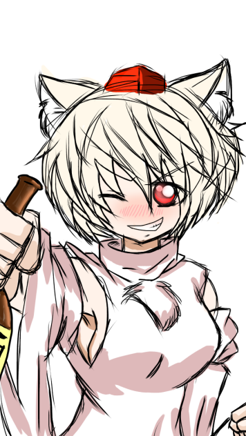 酒に酔う椛『酒飲もうよ！』