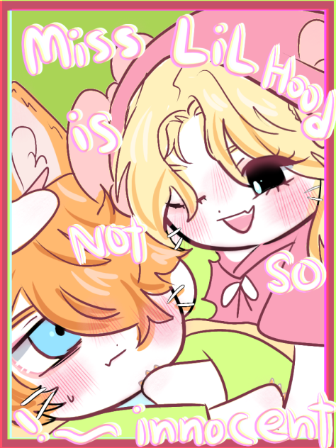 Miss lil hood isn't so innocent!(comic)