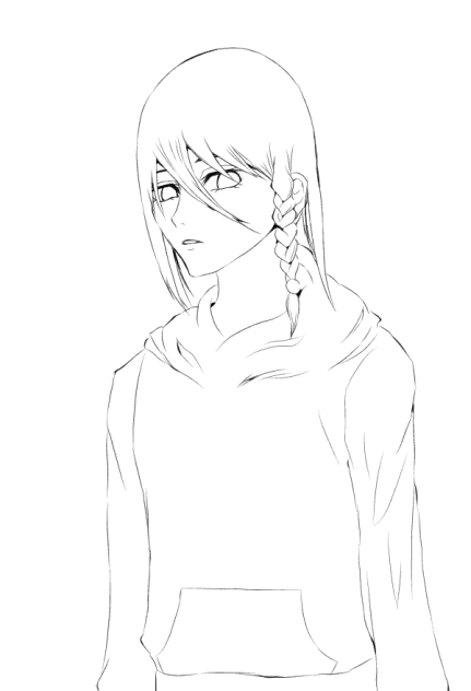 オリキャラ線画Part4