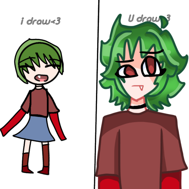 I draw you draw with Afryea