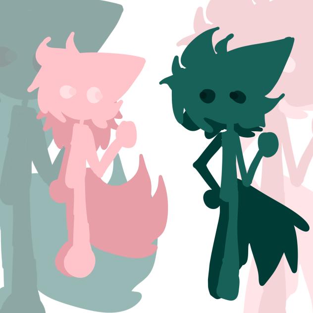 colored cats meowowo